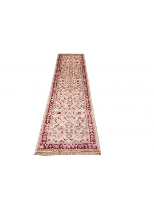 Teppich Chobi Beige 80x310 cm Afghanistan - 100% Hochlandschurwolle