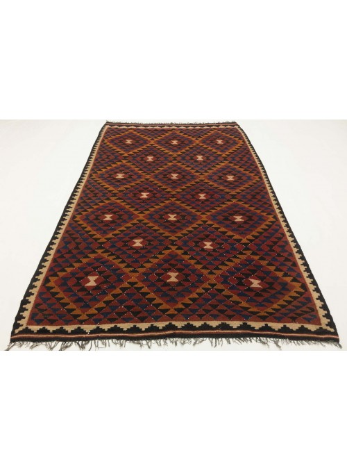Carpet Kielim Maimana Colorful 170x250 cm Afghanistan - Sheep wool