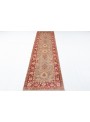 Carpet Chobi Grey 90x300 cm Afghanistan - 100% Highland wool