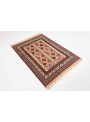 Carpet Mauri Kabul Beige 120x150 cm Afghanistan - Wool and natural silk