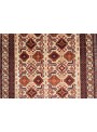 Carpet Mauri Kabul Beige 120x150 cm Afghanistan - Wool and natural silk