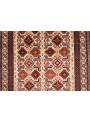 Teppich Mauri Kabul Beige 120x150 cm Afghanistan - Schurwolle, Naturseide