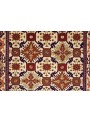 Carpet Mauri Kabul Beige 110x150 cm Afghanistan - Wool and natural silk