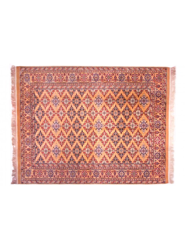 Carpet Mauri Kabul Red 220x270 cm Afghanistan - Wool and natural silk