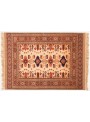 Carpet Mauri Kabul Beige 120x160 cm Afghanistan - Wool and natural silk