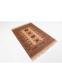 Carpet Mauri Kabul Beige 120x160 cm Afghanistan - Wool and natural silk