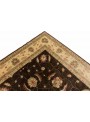 Teppich Chobi Braun 210x210 cm Afghanistan - 100% Hochlandschurwolle