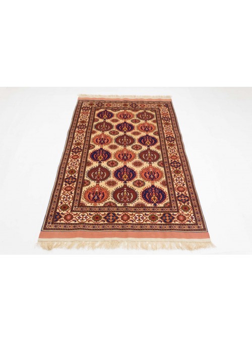 Carpet Mauri Kabul Red 120x160 cm Afghanistan - Wool and natural silk