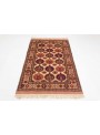 Carpet Mauri Kabul Red 120x160 cm Afghanistan - Wool and natural silk