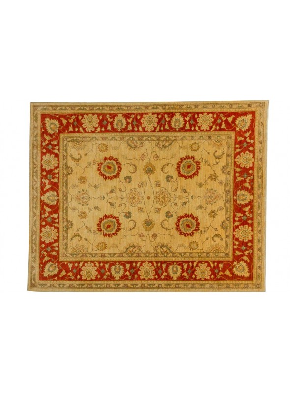 Carpet Chobi Beige 200x240 cm Afghanistan - 100% Highland wool