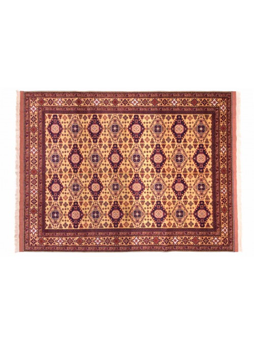 Carpet Mauri Kabul Red 210x270 cm Afghanistan - Wool and natural silk