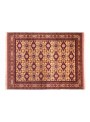 Carpet Mauri Kabul Red 210x270 cm Afghanistan - Wool and natural silk