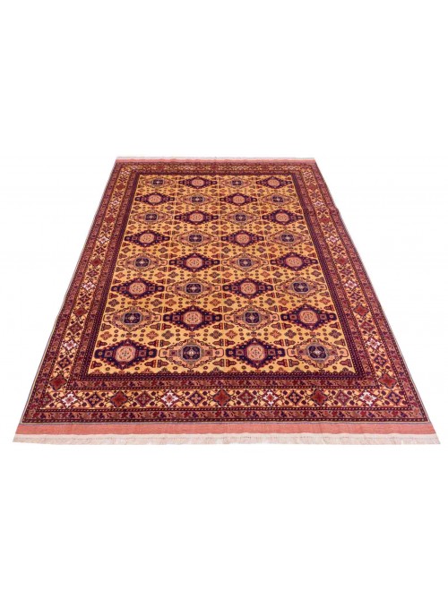 Carpet Mauri Kabul Red 210x270 cm Afghanistan - Wool and natural silk