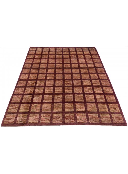 Teppich Chobi-modern Rot 250x280 cm Afghanistan - 100% Schurwolle