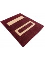 Carpet Chobi modern Red 150x190 cm Afghanistan - 100% Wool