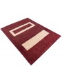 Teppich Chobi-modern Rot 150x190 cm Afghanistan - 100% Schurwolle