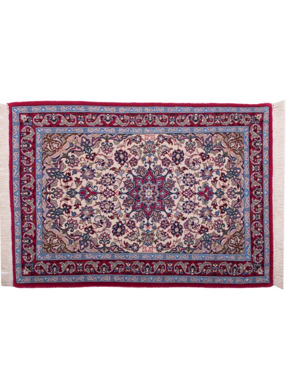 Teppich Esfahan Mehrfarbig 70x100 cm Iran - 100% Schurwolle