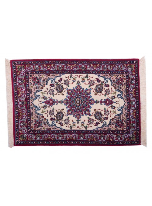 Teppich Esfahan Mehrfarbig 70x110 cm Iran - 100% Schurwolle