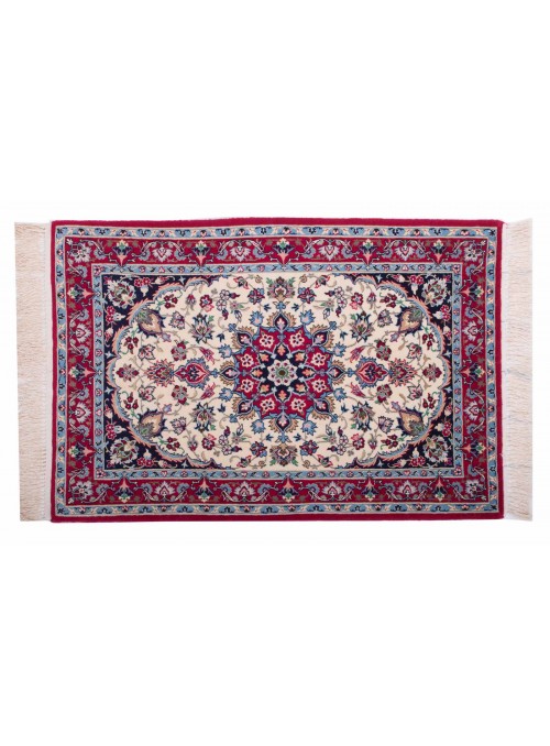 Teppich Esfahan Mehrfarbig 70x110 cm Iran - 100% Schurwolle