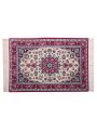 Teppich Esfahan Mehrfarbig 70x110 cm Iran - 100% Schurwolle