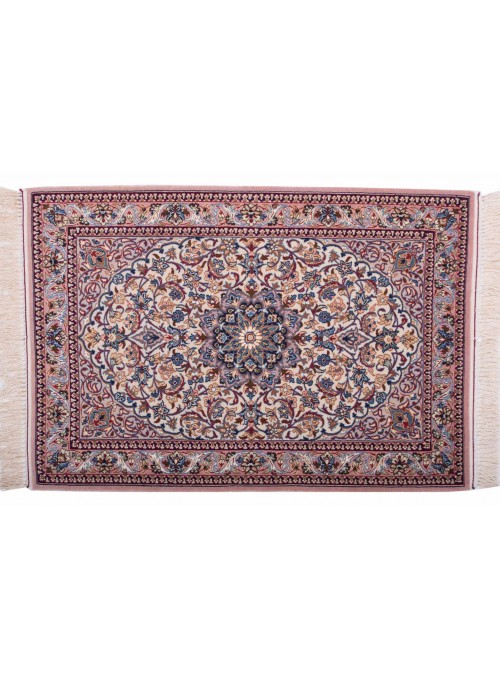 Teppich Esfahan Mehrfarbig 70x100 cm Iran - 100% Schurwolle