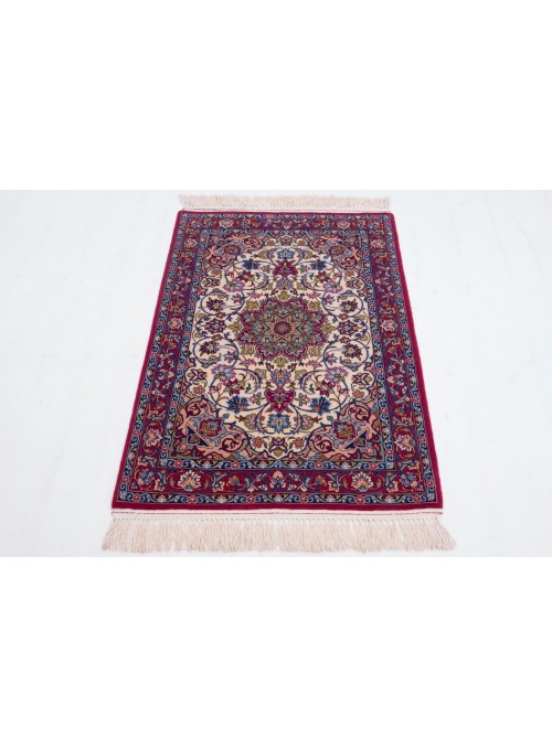 Teppich Esfahan Mehrfarbig 70x110 cm Iran - 100% Schurwolle