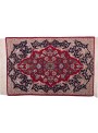 Carpet Esfahan Red 70x110 cm Iran - 100% Wool