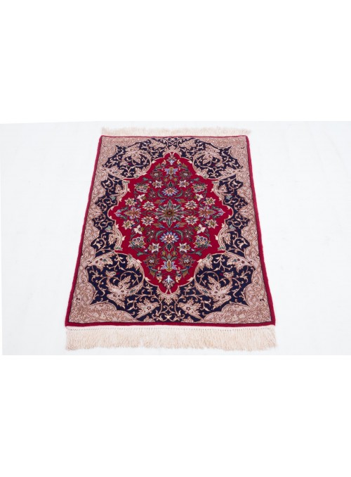 Carpet Esfahan Red 70x110 cm Iran - 100% Wool