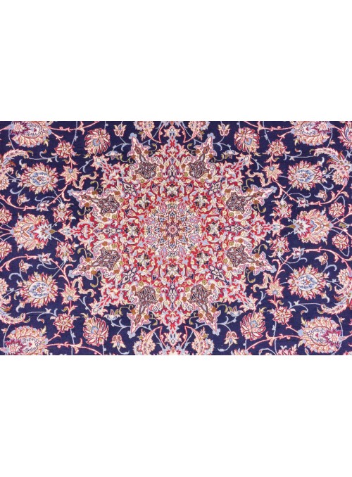 Carpet Esfahan Blue 250x340 cm Iran - 100% Wool