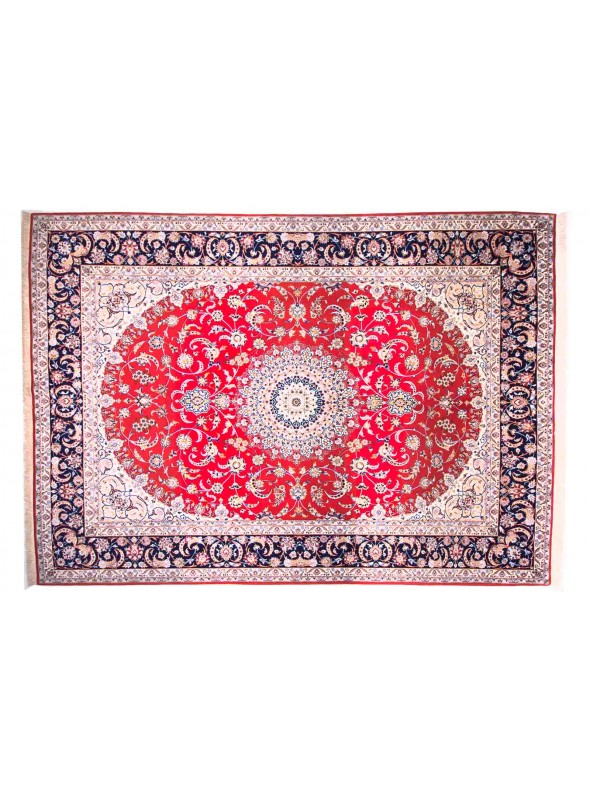 Dywan Esfahan Wielokolorowy 260x360 cm Iran - 100% Wełna owcza