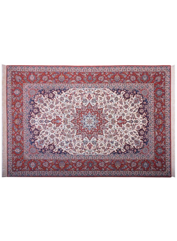 Teppich Esfahan Mehrfarbig 210x300 cm Iran - 100% Schurwolle