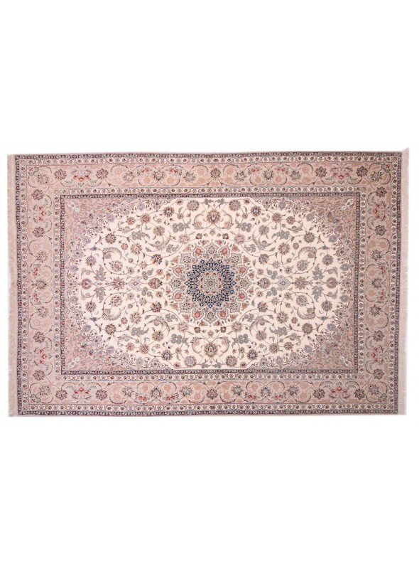 Teppich Esfahan Beige 260x370 cm Iran - 100% Schurwolle