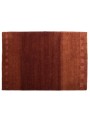 Carpet Loribaft Brown 140x200 cm India - 95% Wool, 5% acryl