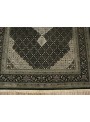 Carpet Tebriz Black 170x240 cm India - Sheep wool