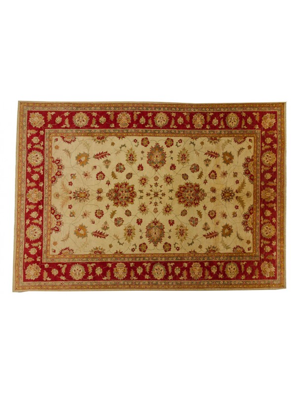 Carpet Chobi Beige 270x390 cm Afghanistan - 100% Highland wool