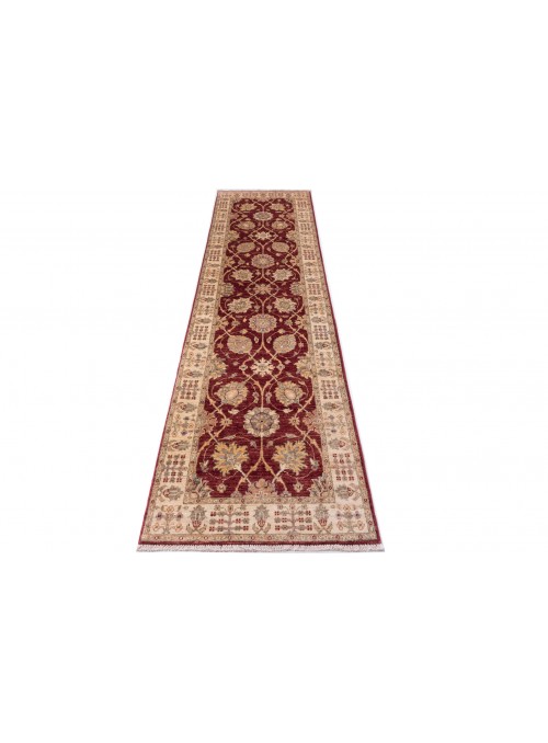 Carpet Chobi Red 80x290 cm Afghanistan - 100% Highland wool