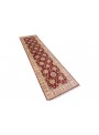 Teppich Chobi Rot 80x290 cm Afghanistan - 100% Hochlandschurwolle