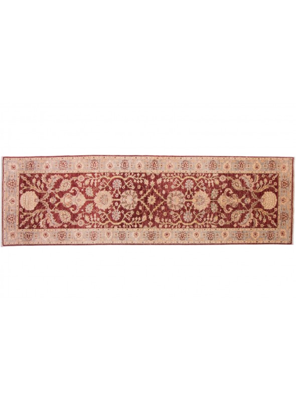 Carpet Chobi Red 80x290 cm Afghanistan - 100% Highland wool