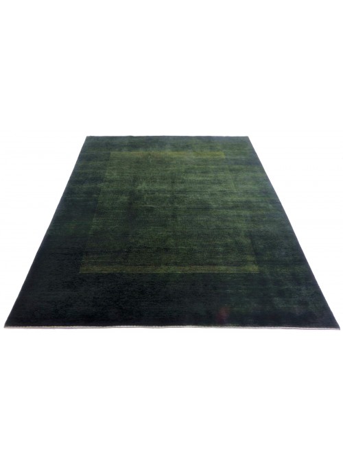 Teppich Loribaft Grün 250x290 cm Indien - 100% Schurwolle