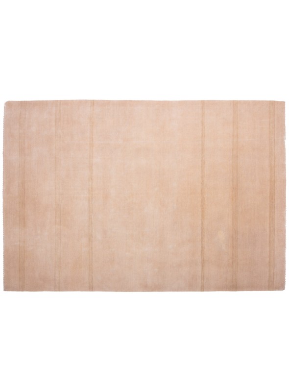 Teppich Loribaft Beige 200x300 cm Indien - 100% Schurwolle