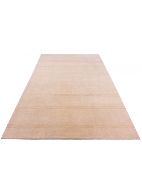 Teppich Loribaft Beige 200x300 cm Indien - 100% Schurwolle