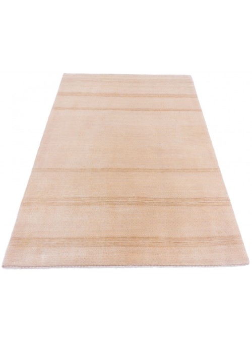 Carpet Loribaft Beige 140x200 cm India - 100% Wool