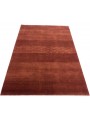 Teppich Loribaft Rot 140x200 cm Indien - 95% Schurwolle 5% Acryl