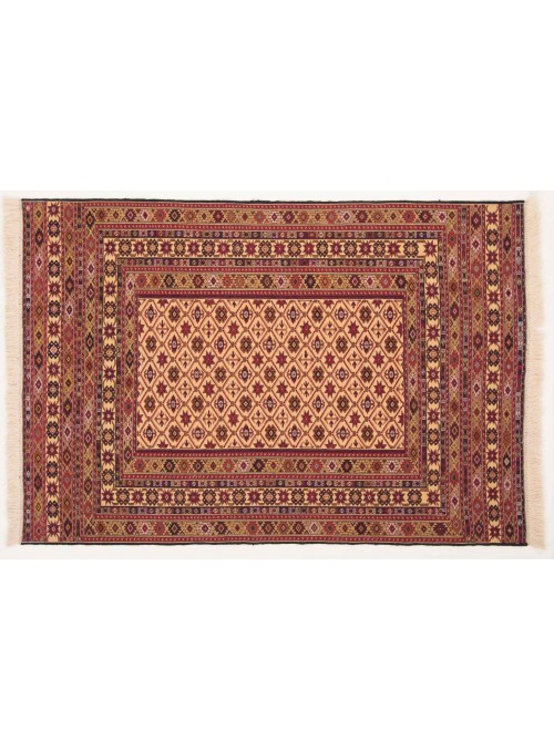 Carpet Kelim Mushwani Colorful 130x190 cm Afghanistan - Sheep wool