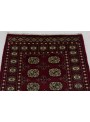 Carpet Silk touch Red 90x150 cm Pakistan - 95% Wool, 5% acryl