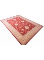 Teppich Chobi Rot 250x350 cm Afghanistan - 100% Hochlandschurwolle