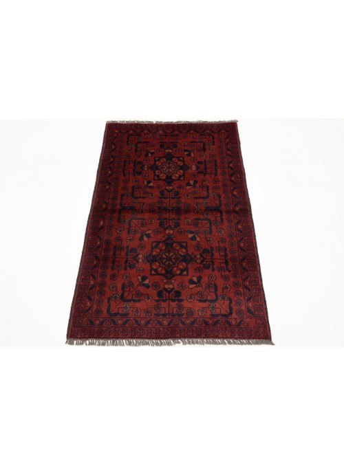 Carpet Khan Mohamadi Red 70x120 cm Afghanistan - 100% Wool