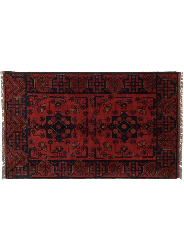 Carpet Khan Mohamadi Brown 70x120 cm Afghanistan - 100% Wool