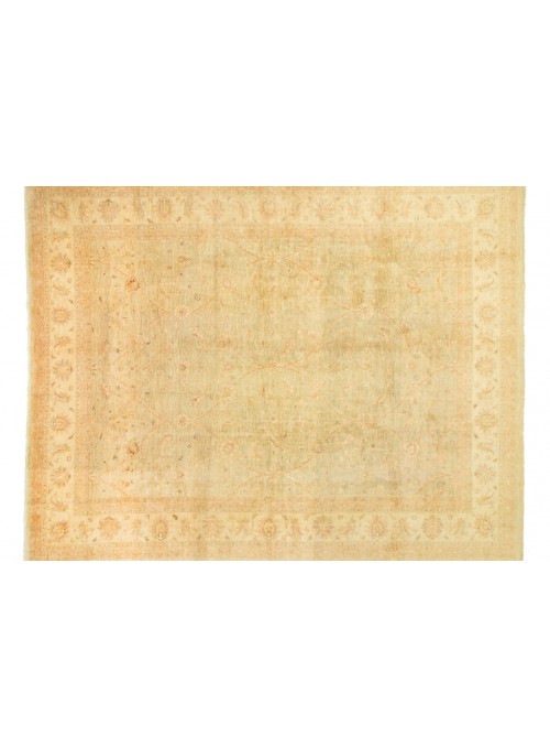 Teppich Chobi Beige 370x470 cm Afghanistan - 100% Hochlandschurwolle