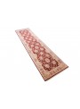 Teppich Chobi Rot 80x300 cm Afghanistan - 100% Hochlandschurwolle